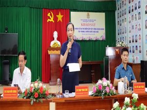 Khảo sát xây dựng đề án thí điểm sắp xếp công đoàn ngành tập trung, xuyên suốt, hiệu quả