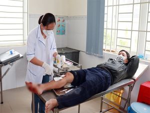 Trạm y tế xã Thanh Sơn: Nỗ lực trong công tác chăm sóc sức khỏe người dân