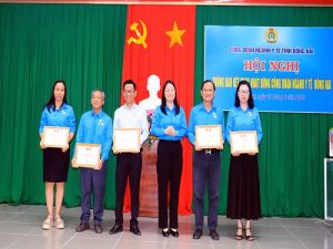 Công đoàn ngành Y tế Đồng Nai tiếp nhận 14 công đoàn cơ sở với gần 5 ngàn đoàn viên