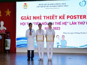 Bệnh viện ĐK Thống Nhất trao giải cho 22 đội thi tại cuộc thi “Tiếp nối hai thế hệ”