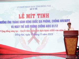 'Cộng đồng sáng tạo – Quyết tâm chấm dứt dịch bệnh AIDS vào năm 2030'