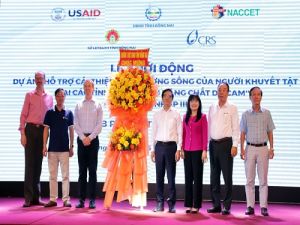 Khởi động Dự án hỗ trợ cải thiện chất lượng sống của người khuyết tật