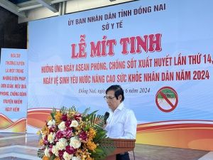 Đồng Nai hưởng ứng Ngày ASEAN phòng, chống sốt xuất huyết và Ngày vệ sinh yêu nước
