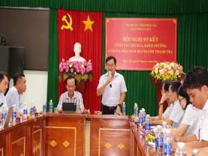 Sơ kết công tác thi đua khen thưởng cụm thi đua số 5 ngành Thanh tra