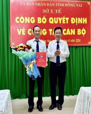 Bổ nhiệm Giám đốc Bệnh viện đa khoa khu vực Long Thành