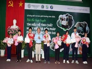 Hơn 100 ngàn lượt học sinh tham gia Hội thi trực tuyến về phòng chống bệnh dại