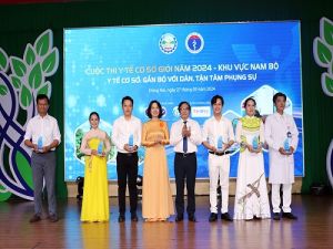 Đồng Nai đạt giải nhì cuộc thi “Y tế cơ sở giỏi năm 2024” khu vực Nam bộ