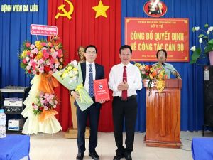 Bổ nhiệm Phó giám đốc Bệnh viện Da liễu Đồng Nai