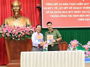 Tổng kết 10 năm thực hiện Quy chế phối hợp giữa ngành Công an và Y tế tỉnh