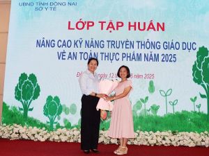 Tập huấn nâng cao kỹ năng truyền thông về an toàn thực phẩm cho hơn 200 học viên