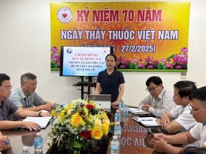 Lãnh đạo Sở Y tế Đồng Nai làm việc với Bệnh viện ĐK Bình Phước sau sáp nhập