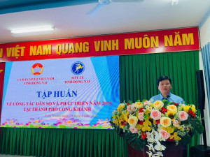 Tập huấn Công tác Dân số và phát triển đến đồng bào dân tộc thiểu số