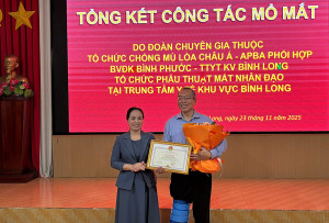 64 bệnh nhân nghèo được mổ mắt miễn phí