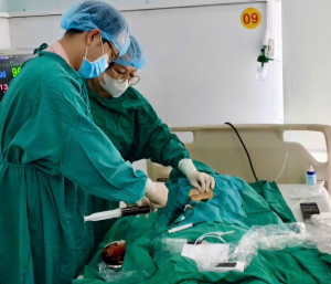 Cứu sống bệnh nhân bị chèn ép tim cấp nguy kịch