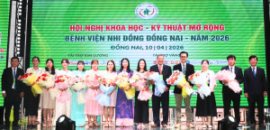 Bệnh viện Nhi đồng Đồng Nai tổ chức Hội nghị Khoa học, cập...