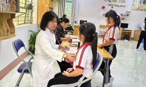 Trạm Y tế phường Phước Bình hưởng ứng Ngày Sức khoẻ toàn dân