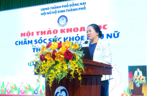 Hội thảo khoa học với chủ đề “Chăm sóc sức khỏe phụ nữ thời kỳ sinh sản”