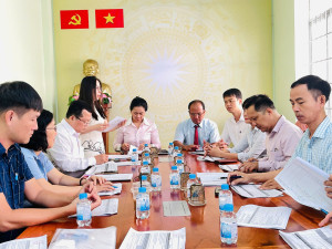 Sở Y tế kiểm tra, rà soát tiêu chí y tế xây dựng nông thôn mới tại xã Lộc Quang
