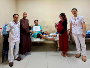 Kết nối hỗ trợ hơn 25 triệu đồng cho bệnh nhân khó khăn