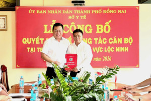 Ông Đoàn Đức Loát được bổ nhiệm Giám đốc Trung tâm Y tế khu...