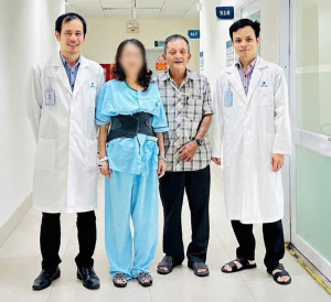 Phẫu thuật thành công ca thoát vị đĩa đệm thắt lưng nặng, hẹp ống sống, chèn ép rễ thần kinh