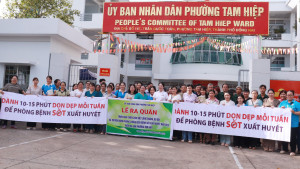 Nhiều địa phương đồng loạt ra quân phòng, chống sốt xuất huyết