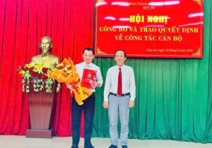 Sở Y tế Đồng Nai kiện toàn lãnh đạo một số Trung tâm Y tế...