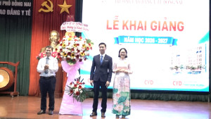 Trường Cao đẳng Y tế Đồng Nai khai giảng năm học mới, tiếp tục nâng cao chất lượng đào tạo nhân lực y tế