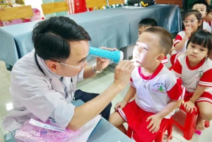 Hơn 80% trường học tại Đồng Nai đã tổ chức khám sức khỏe cho...