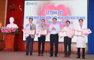 Điểm tiếp nhận hiến máu cố định Bệnh viện ĐK Đồng Nai tiếp...