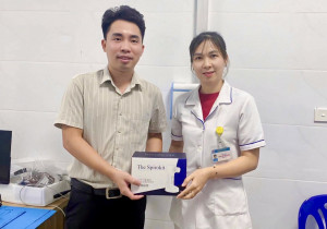 Bình Long có thêm thiết bị AI hỗ trợ sàng lọc bệnh hô hấp