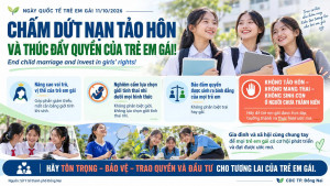 Đồng Nai hưởng ứng Ngày Quốc tế Trẻ em gái 11/10: Chấm dứt...