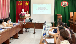 Sở Y tế Đồng Nai tập huấn điều tra viên tham gia nghiên cứu...