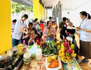 Dinh dưỡng tốt hôm nay, vun đắp tương lai khỏe mạnh