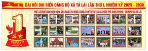 Xã Tà Lài chào mừng Đại hội Đảng bộ xã lần thứ I, nhiệm kỳ 2025 - 2030
