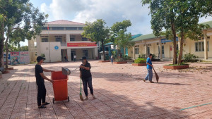 Xã Tà Lài khảo sát công tác chuẩn bị cho năm học mới 2025 – 2026