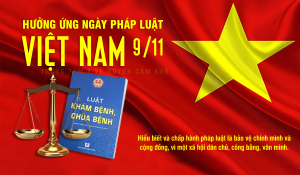 Hưởng ứng Ngày pháp luật Việt Nam (09/11)