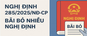Triển khai, thực hiện Nghị định số 285/2025/NĐ-CP của Chính phủ