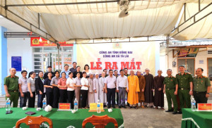 Công an xã Tà Lài ra mắt mô hình “Gian hàng 0 đồng” – sẻ chia vì cộng đồng