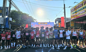 Sôi nổi giải điền kinh mở rộng xã Tà Lài