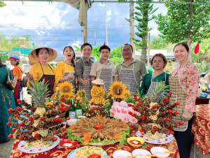 Sôi nổi Hội thi nấu ăn Buffet chào mừng Ngày Quốc tế Phụ nữ 8/3