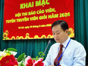 Tà Lài tổ chức thành công hội thi báo cáo viên, tuyên truyền viên giỏi năm 2026