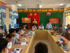 Xã Tà Lài họp triển khai Quyết định giao chỉ tiêu phát triển BHXH, BHYT trên địa bàn năm 2026