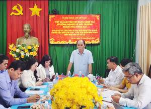 Khảo sát vùng trồng bưởi Tà Lài, hướng tới xây dựng chuỗi liên kết tiêu thụ bền vững
