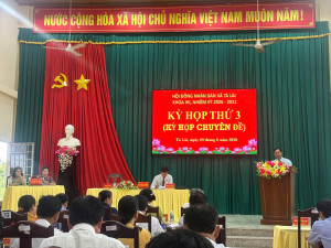 HĐND xã Tà Lài tổ chức thành công kỳ họp thứ 3 (kỳ họp chuyên đề) Khóa VII, nhiệm kỳ 2026 – 2031