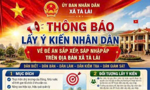 Đề án sáp nhập ấp trên địa bàn xã Tà Lài