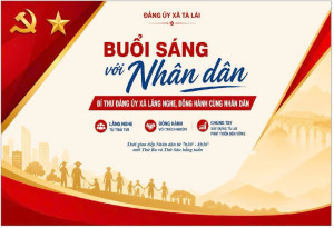 Tà Lài triển khai mô hình “Buổi sáng với Nhân dân – Bí thư...