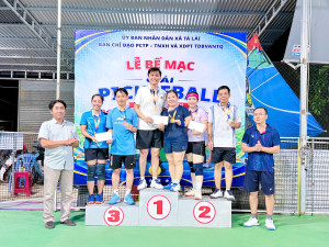 Xã Tà Lài tổ chức Giải Pickleball chào mừng kỷ niệm 81 năm...