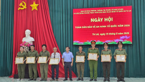 Xã Tà Lài tổ chức Ngày hội "Toàn dân bảo vệ an ninh tổ...