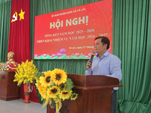 Xã Tà Lài tổ chức tổng kết năm học 2025 – 2026, triển khai nhiệm vụ năm học 2026 – 2027